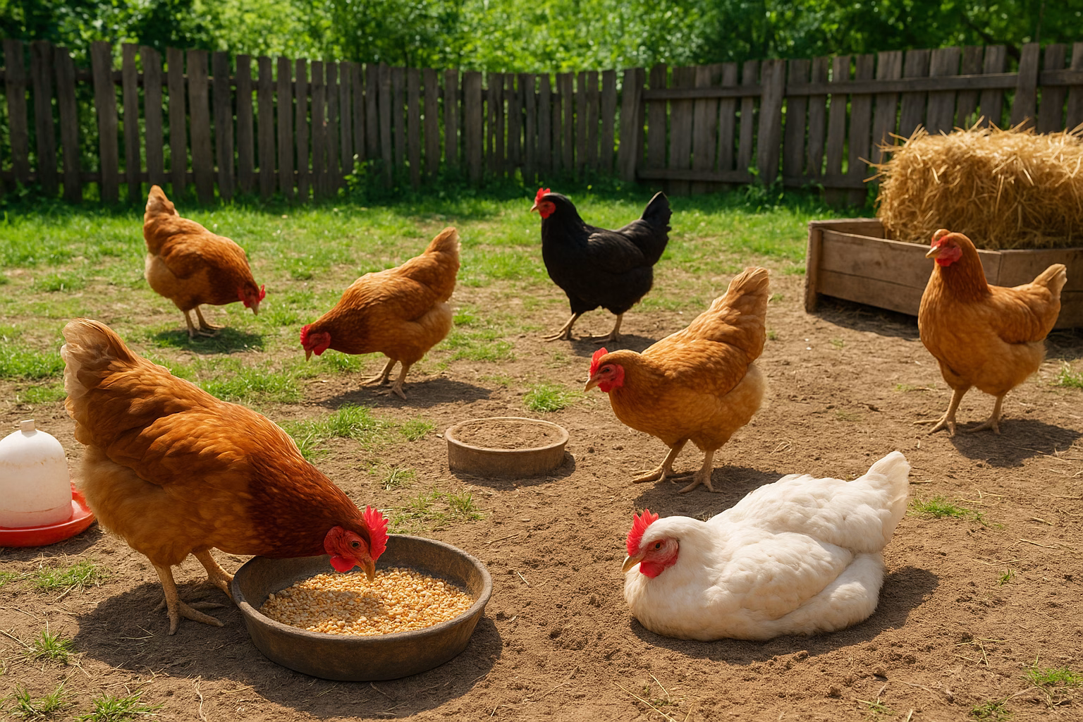 Cosas que aman las gallinas