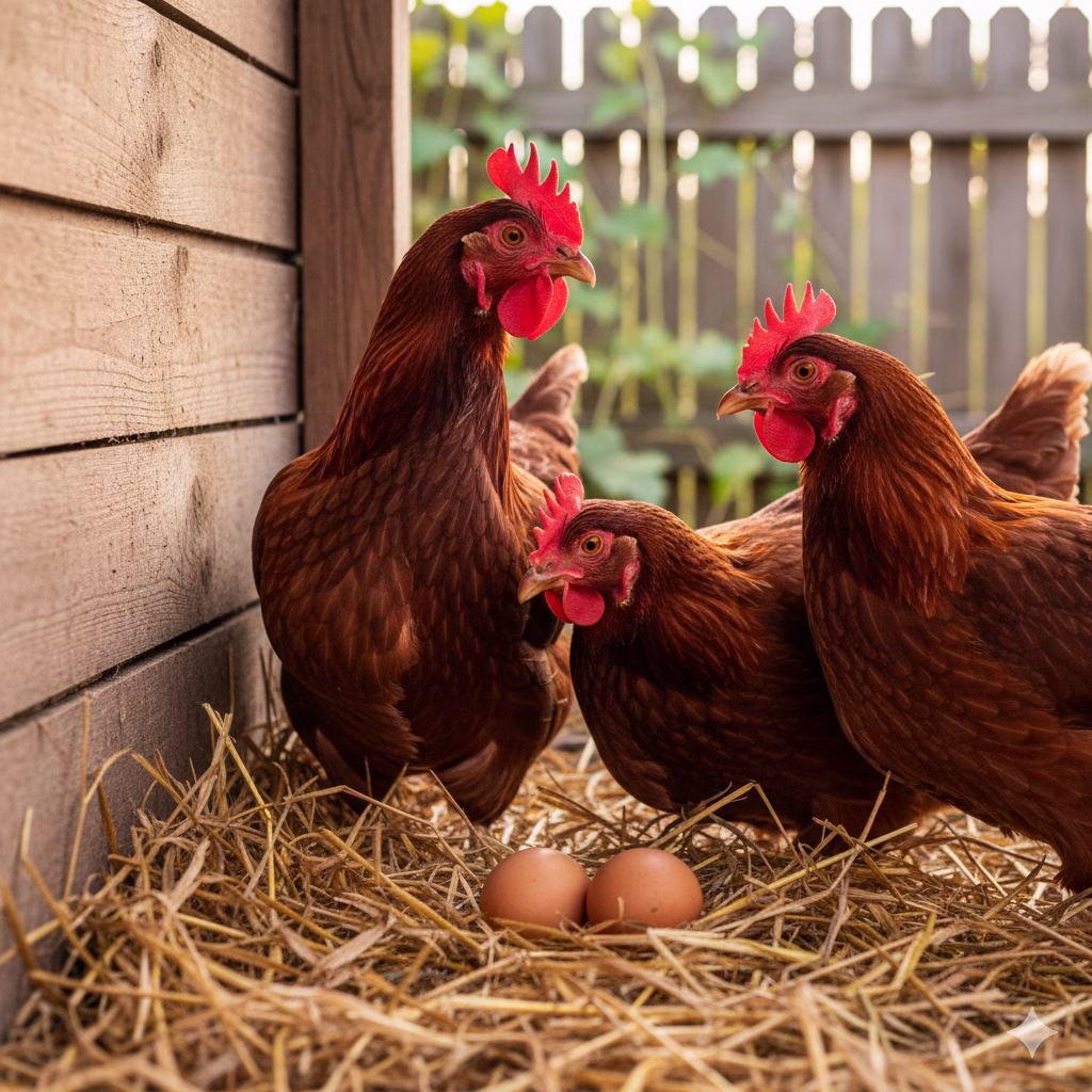 Secretos del cruce de gallinas