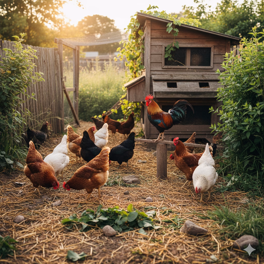 Cruces de gallinas para más huevos